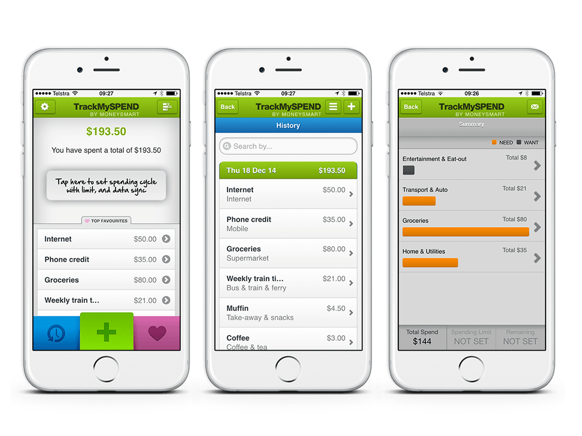TrackMySpend: Personal finance app