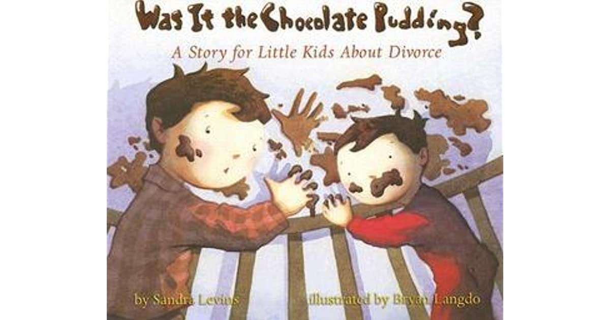 Was It the Chocolate Pudding? A Story for Little Kids About Divorce by Sandra Levins and Bryan Langdo