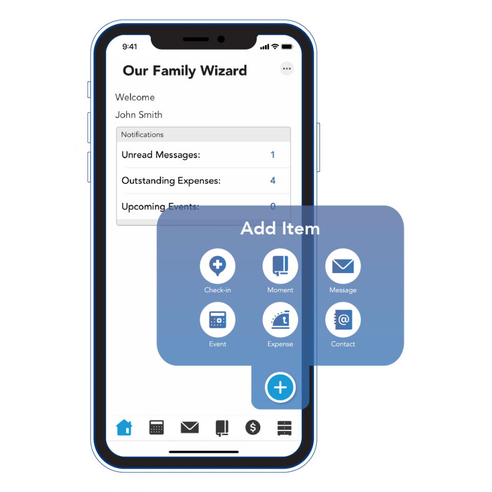 Our Family Wizard- Co-parenting apps